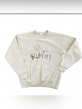 Bwear Light Beige 'Wildlife' Duck Sweatshirt #vintage